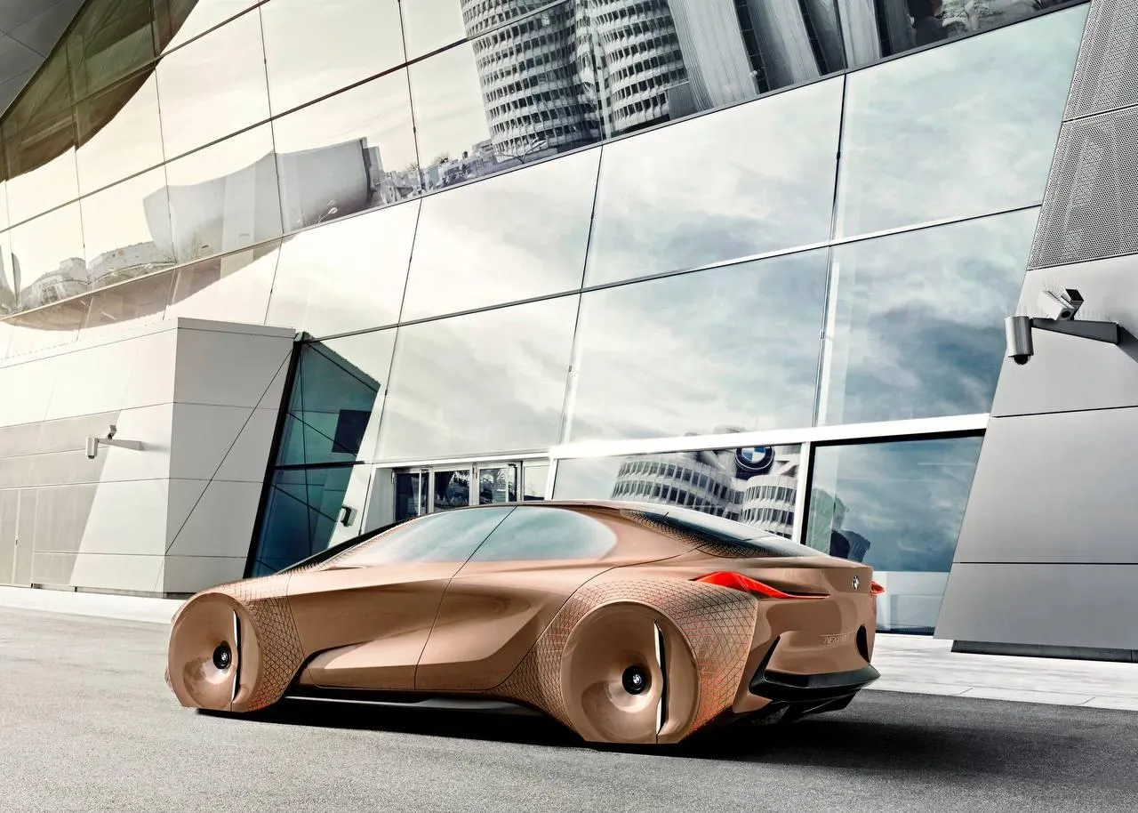 Bmw Futuristic Concept Car with Unique Design and Modern Look