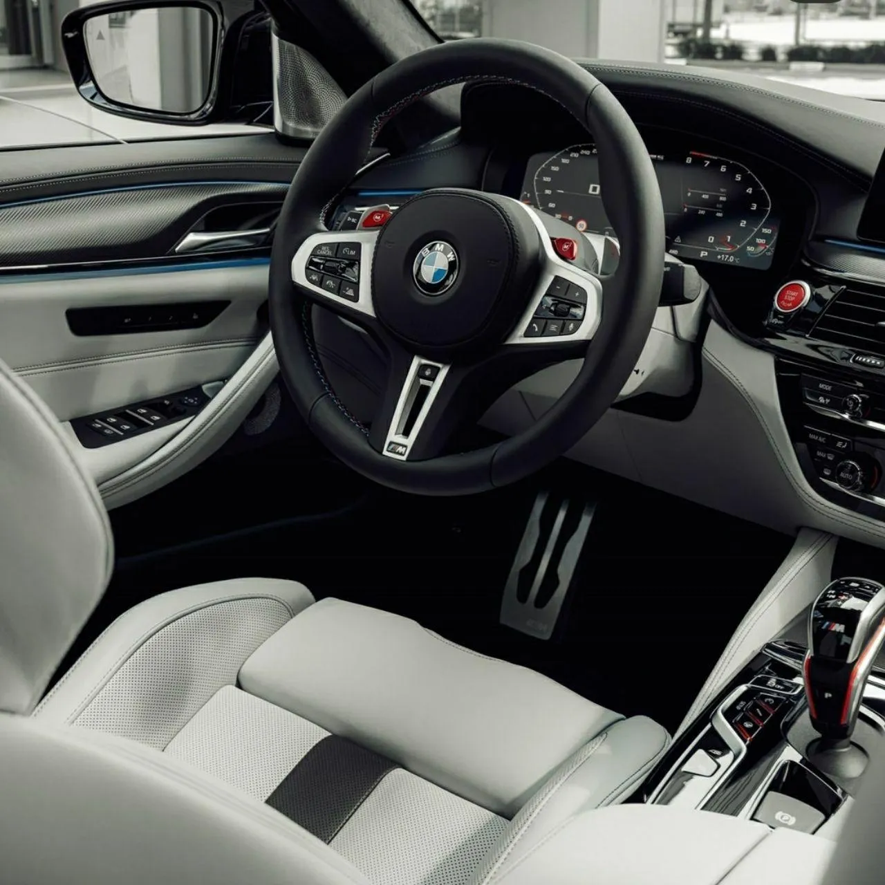 Bmw Interior with Modern Features and Leather Seats