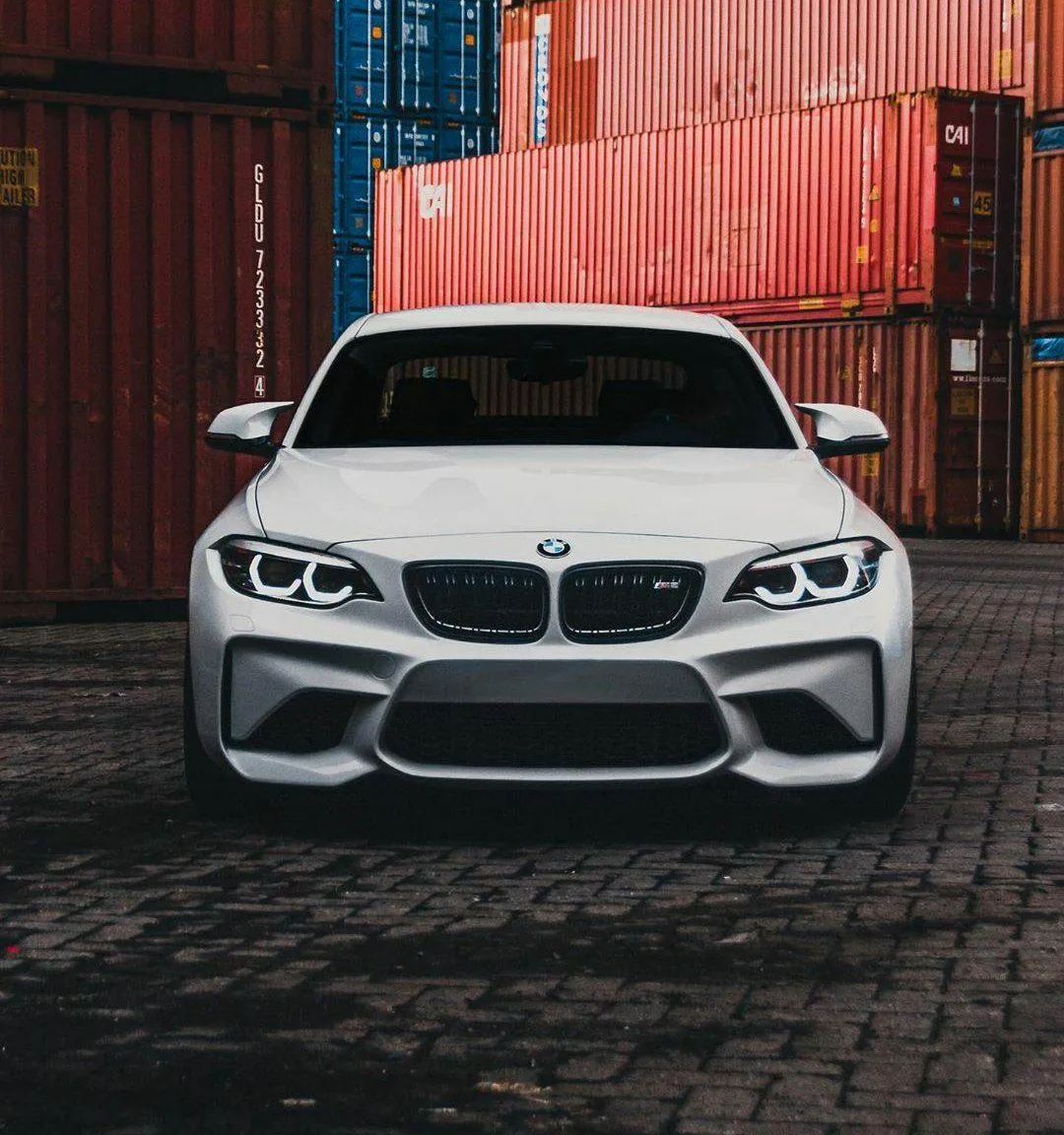 Bmw M2 Coupe in Industrial Location Free Hd Wallpaper