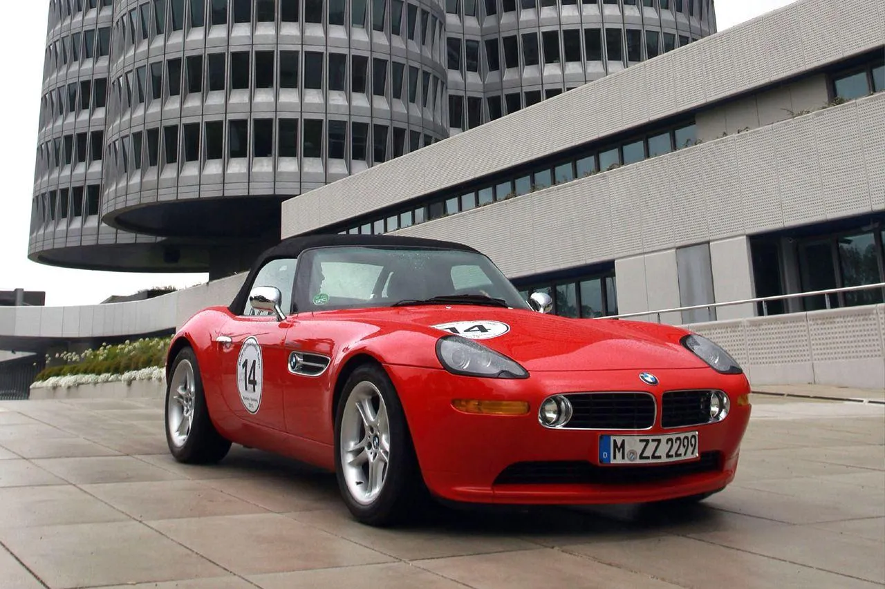 Bmw Sports Car on the Track with a Dynamic Look Wallpaper