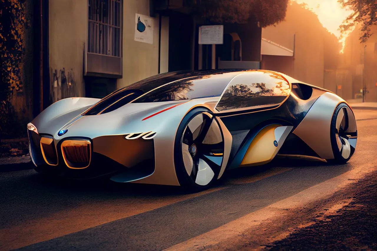Bmw Vision Concept Car Merging Innovation with Elegance