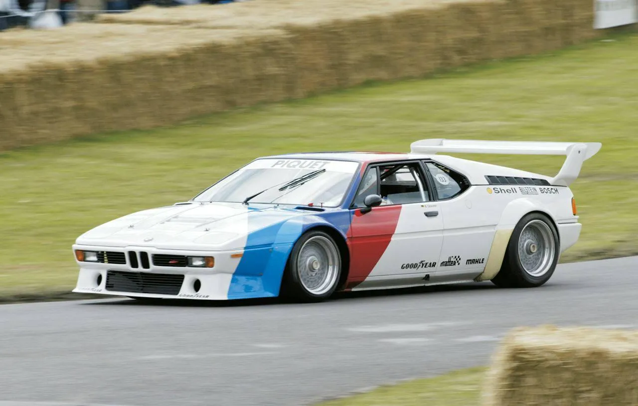 Classic Bmw Race Car on Track During Event Hd Wallpaper
