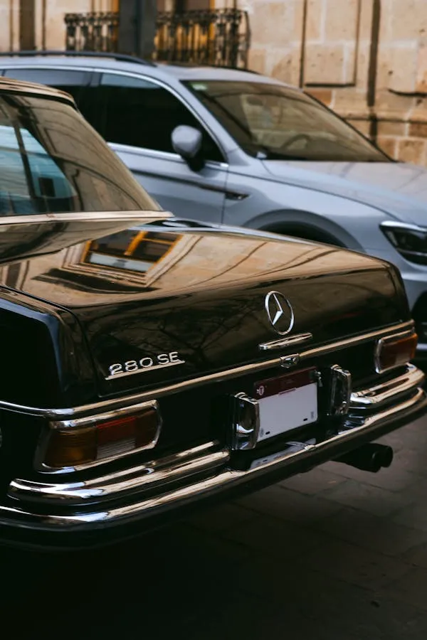 Classic Mercedes Benz Car Showcasing Timeless Style HD