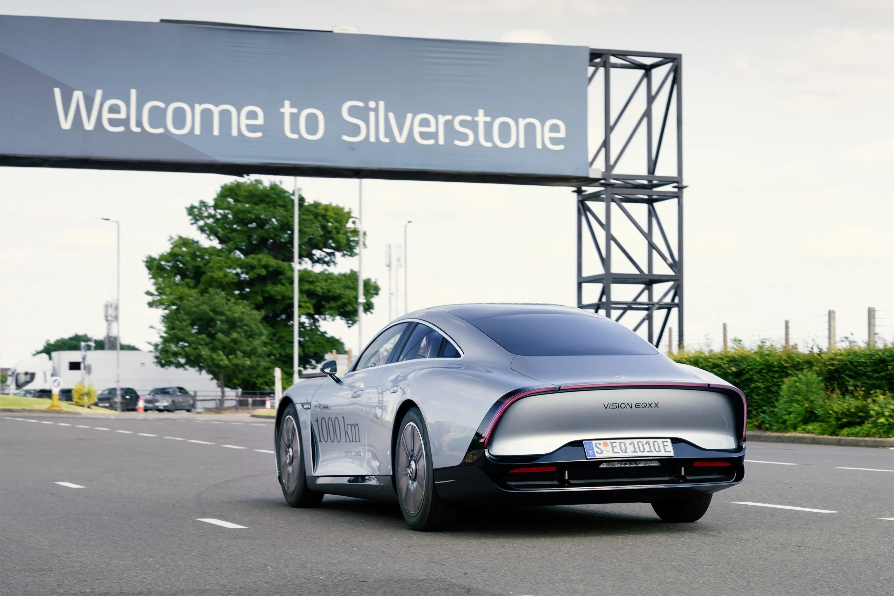 Concept Mercedes Benz at Silverstone Racing Entrance