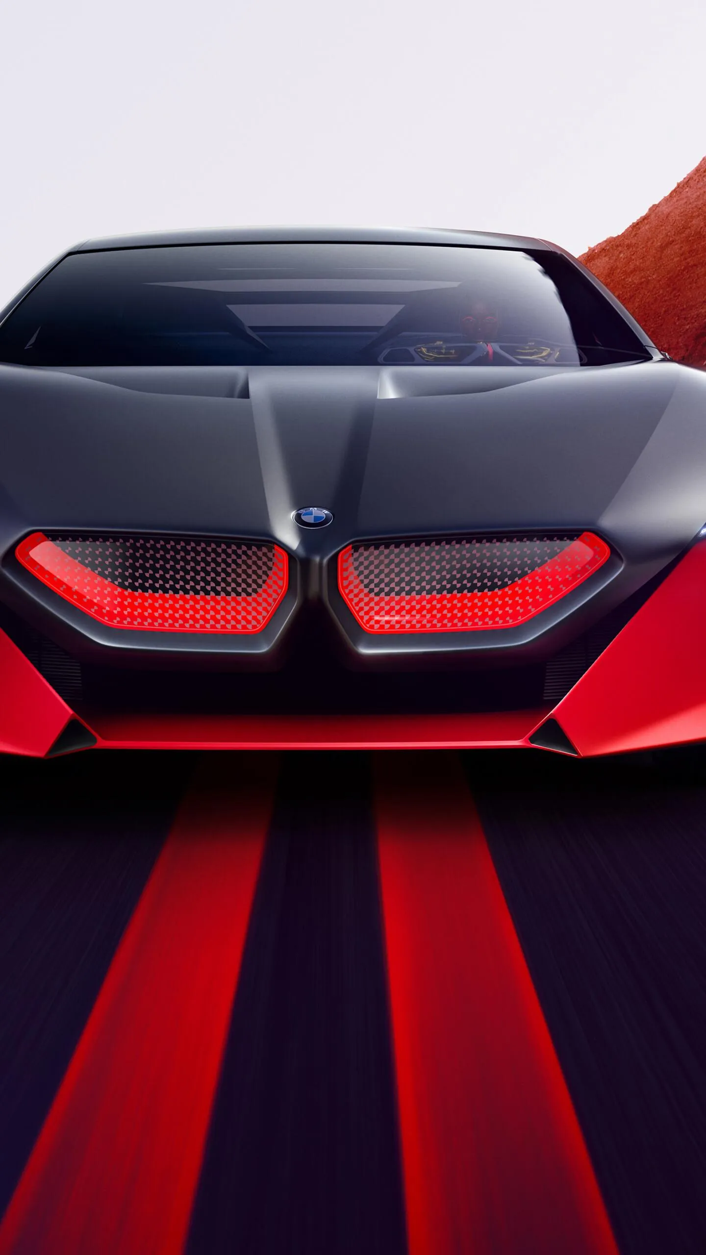 Futuristic Bmw Car with Sleek Design and Led Lights