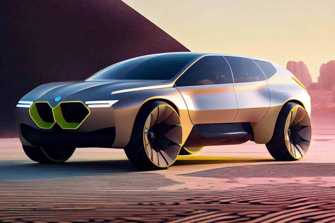 Futuristic Bmw Concept Suv with Bold Design Shape Image