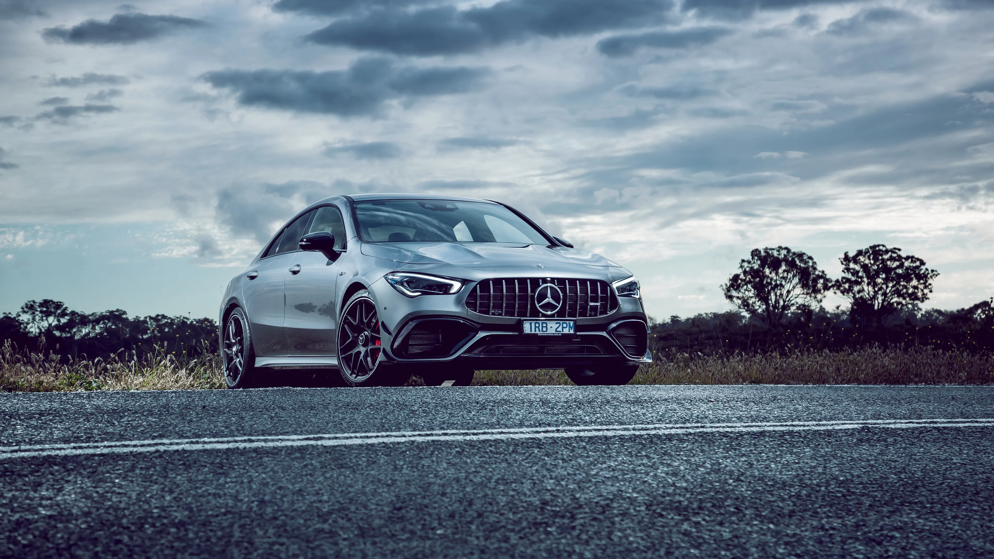 High Performance Mercedes AMG Sedan for Highway Speed