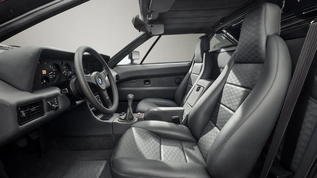Luxurious Leather Seats and Cabin of Bmw Sports Model