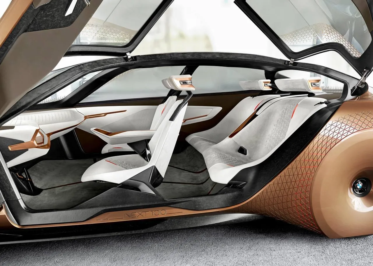 Luxury Bmw Car Interior with Advanced Design Details