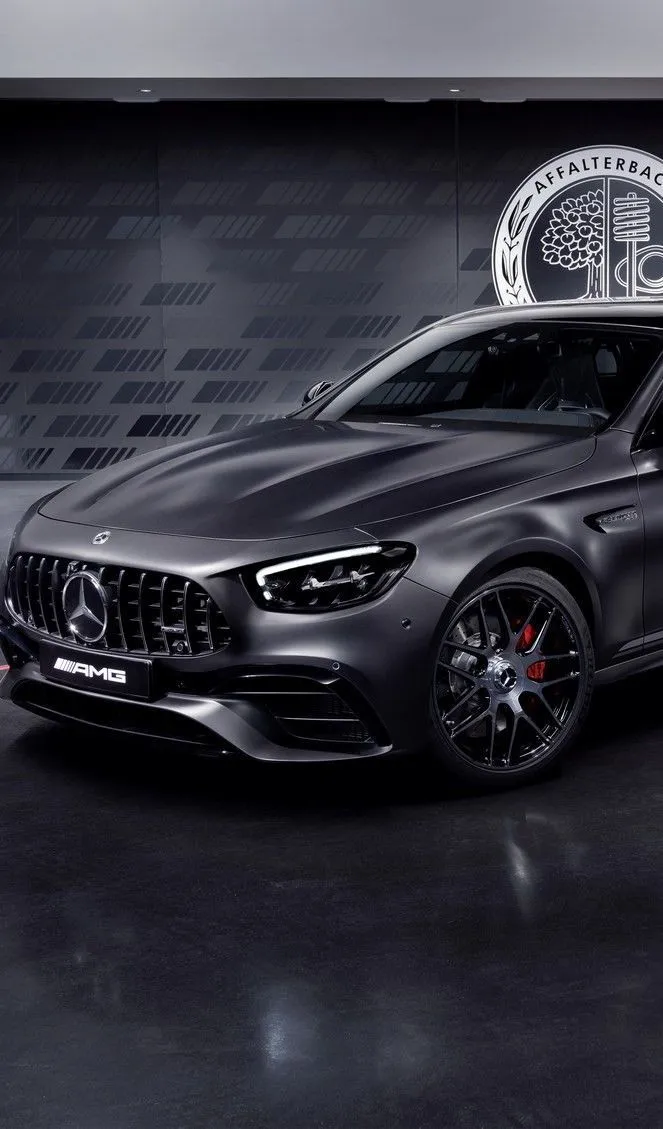 Mercedes AMG in Dark Studio with Performance Styling