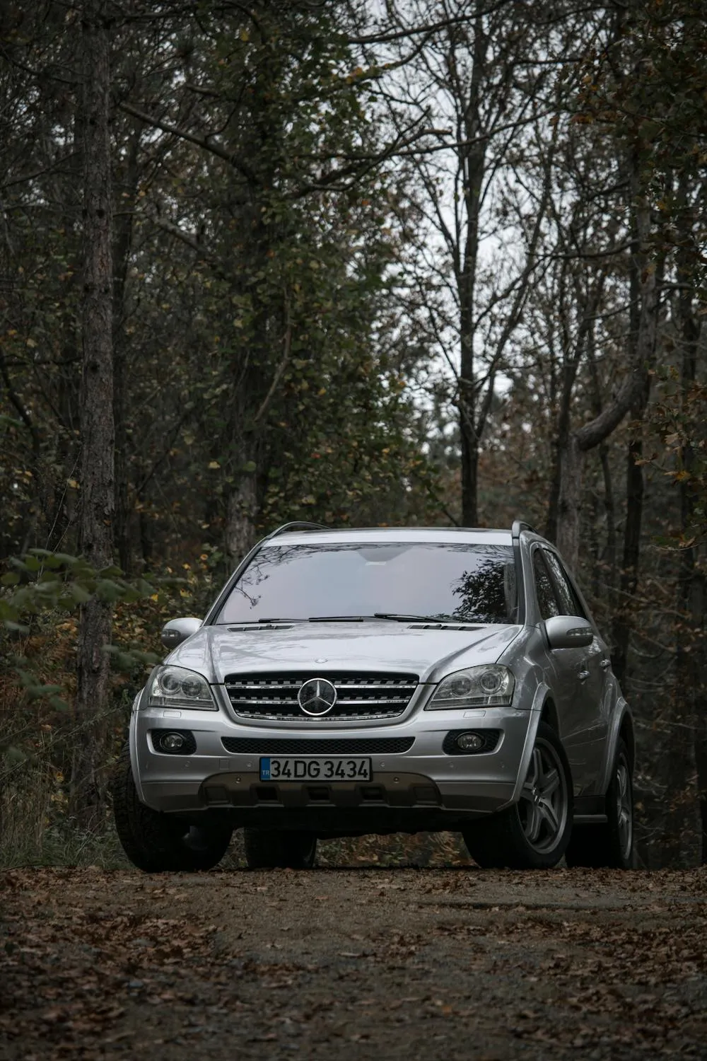 Mercedes Benz SUV in Forest Offroad Environment image