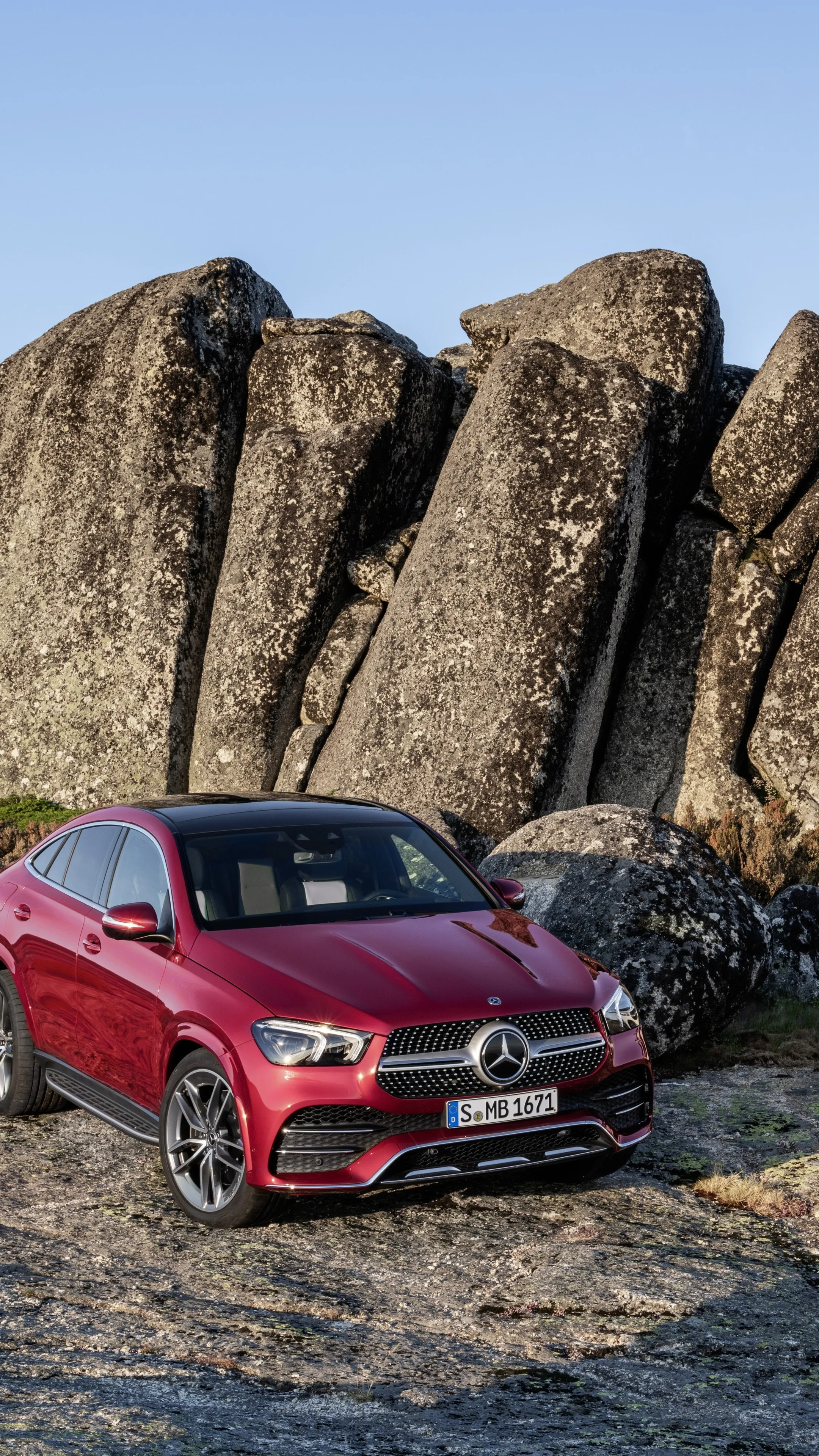 Mercedes SUV for Family and Travel in Natural Landscapes