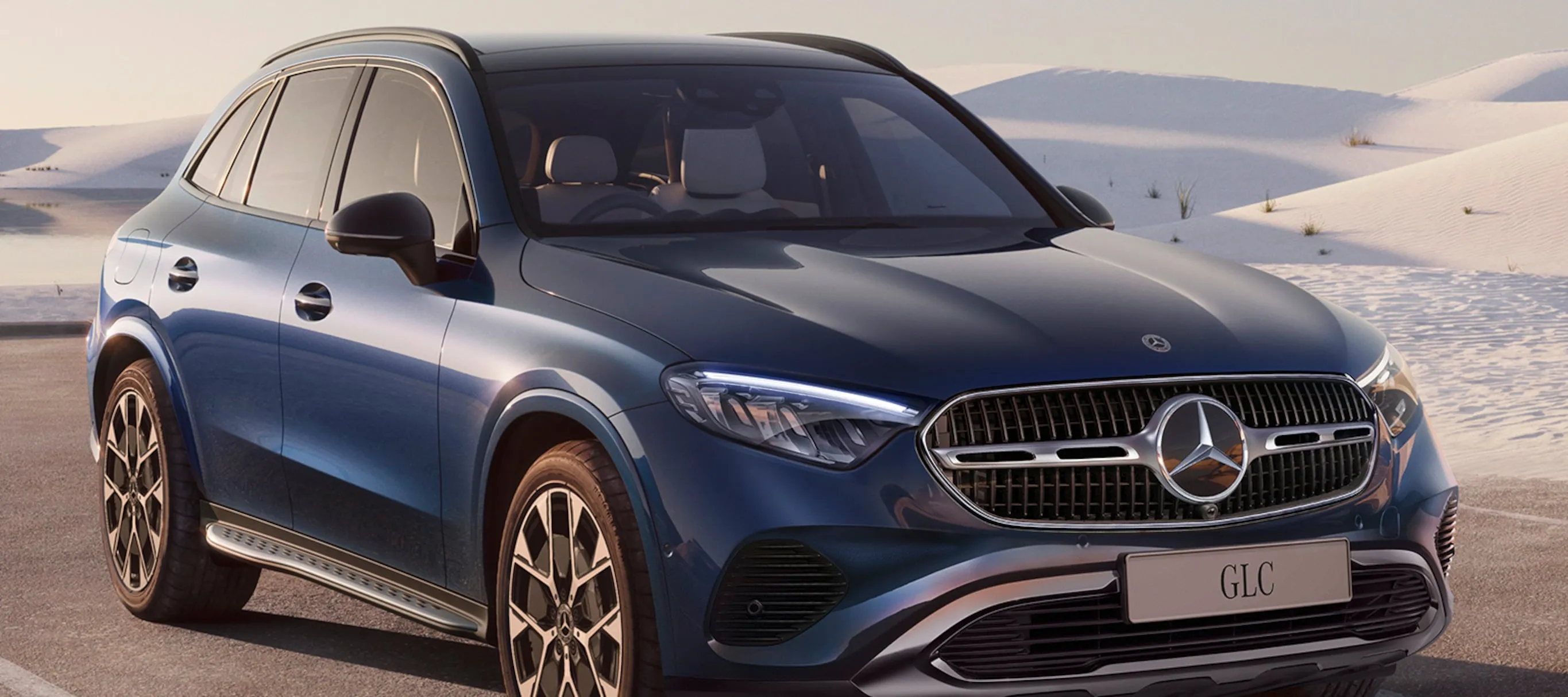 New Mercedes SUV in Arctic Landscape for Testing image