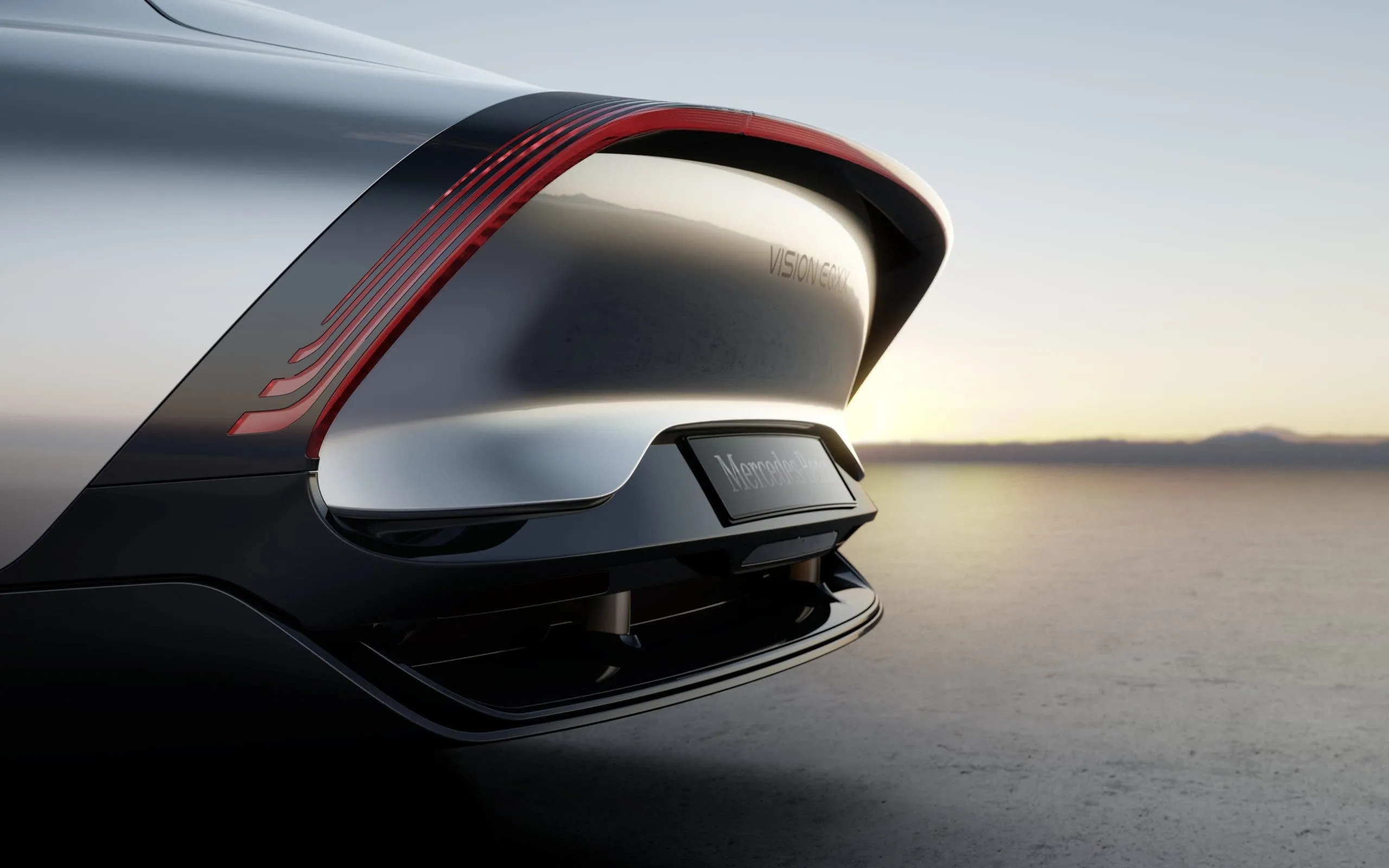 Side Mirror Close Up of Sleek Black Mercedes Benz Car HD