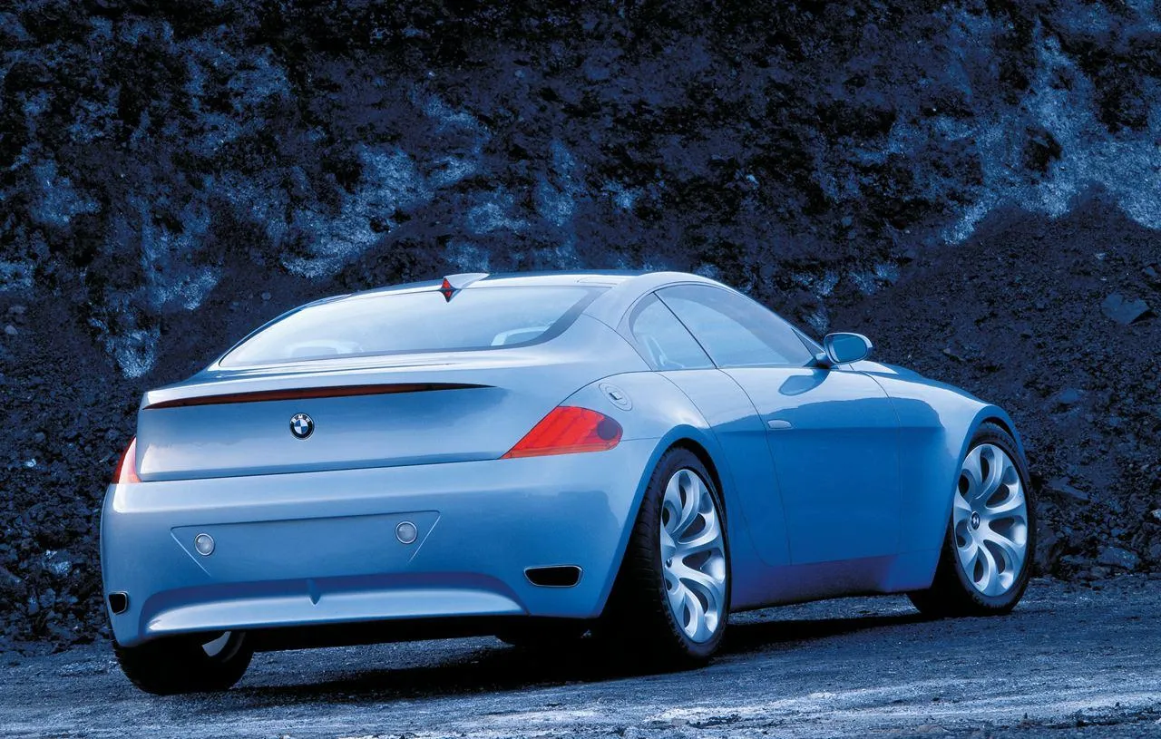 Sleek and Modern Bmw Electric Car Cruising Along the Road