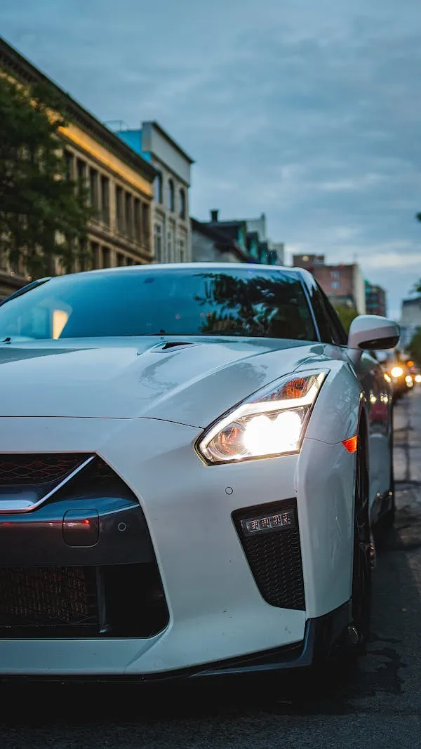 Sleek Mercedes Benz Sports Car Ready for the Road image