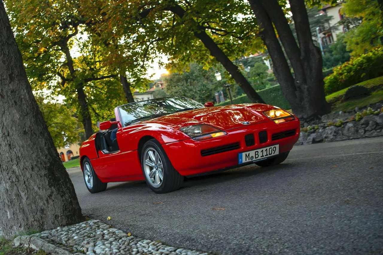 Stunning Bmw Sports Car on Scenic Road in the Countryside