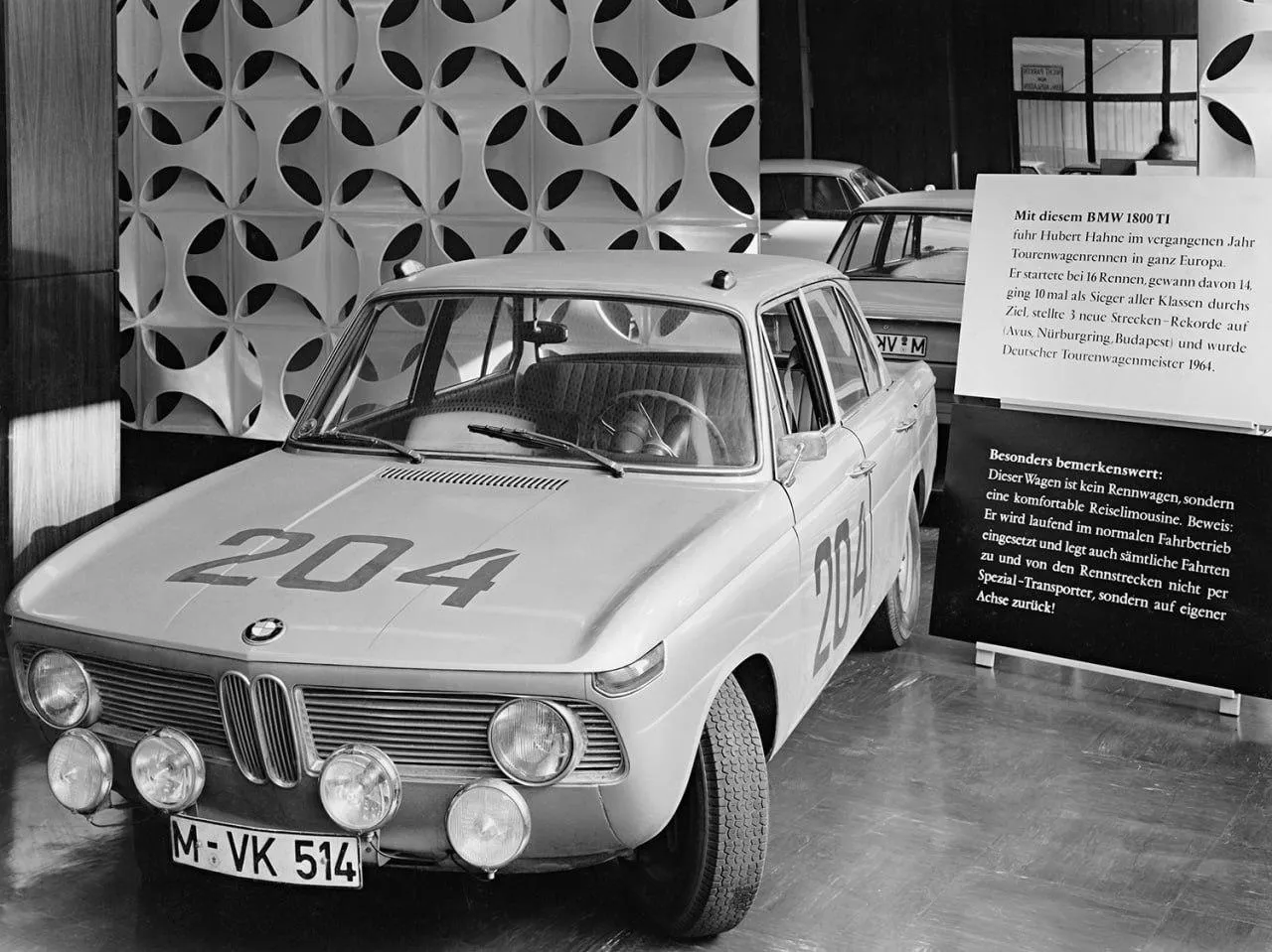 Vintage Bmw Displayed at a Historical Museum Wallpaper