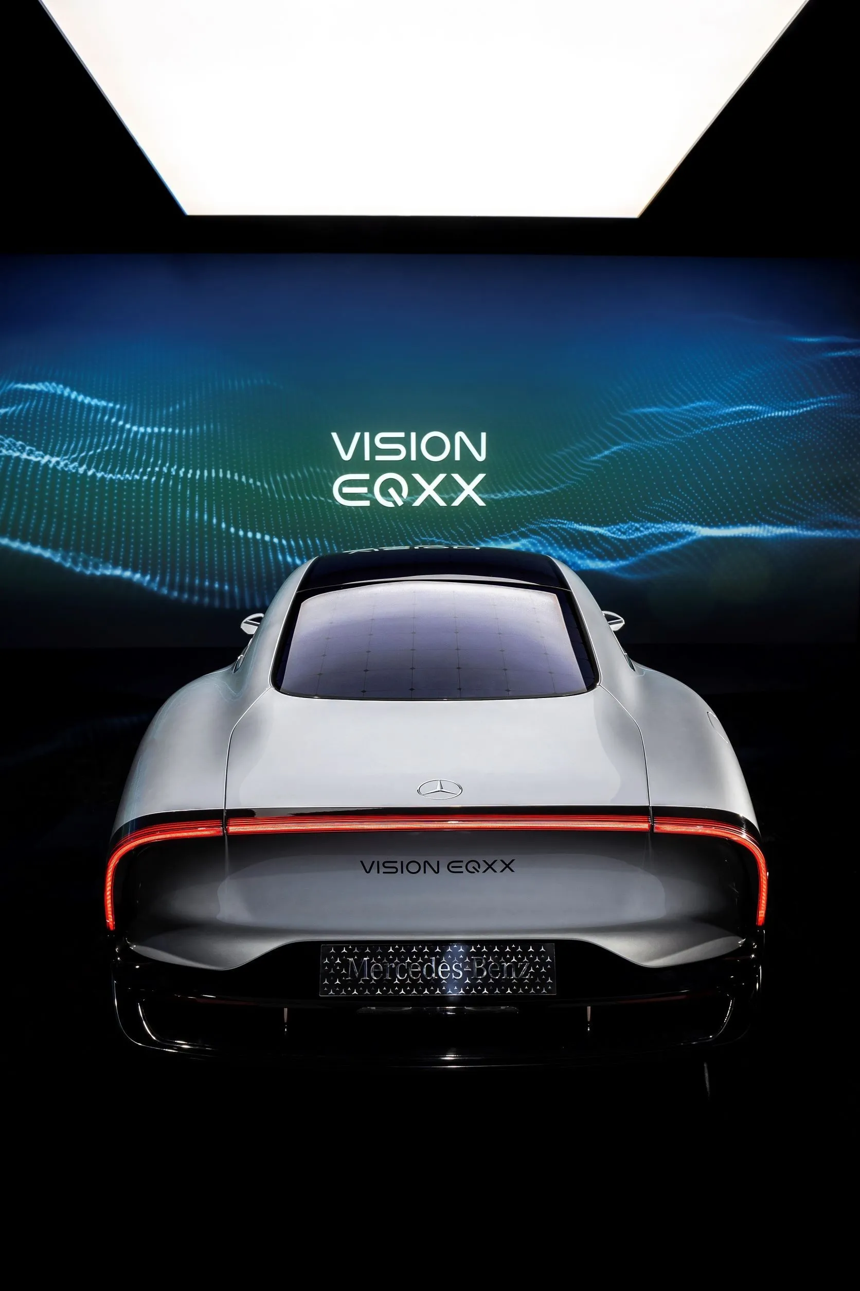 Wallpaper of Mercedes Vision EQXX Electric Future Concept Car